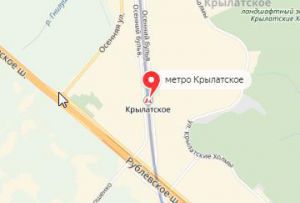 Ремонт окон на станции метро Крылатское